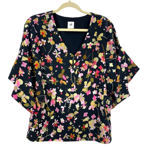 CAbi Tops - Cabi Charm Floral Print Blouse Style 3695 Sz Small